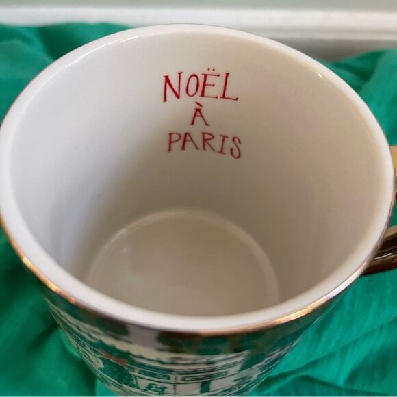 Anthropologie Noel A Paris mug and plate set NEW - Picture 12 of 14